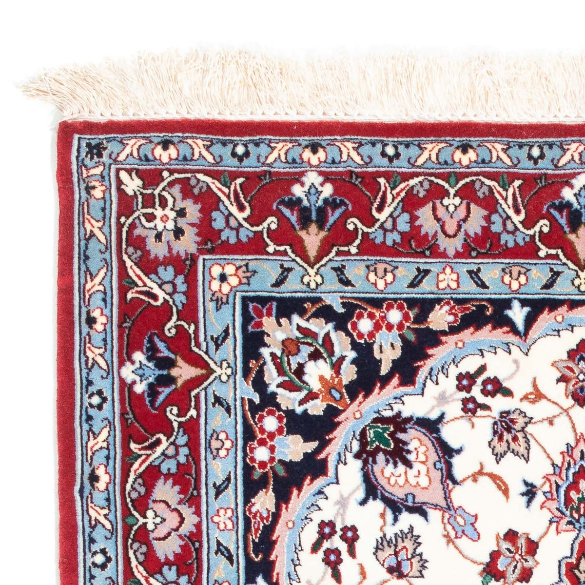 Alfombra Persa - Isfahan - Prima - 121 x 82 cm - beige