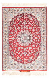 Alfombra Persa - Isfahan - Prima - 119 x 84 cm - rojo