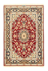 Alfombra Persa - Isfahan - Prima - 158 x 110 cm - rojo