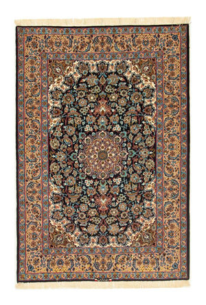 Alfombra Persa - Isfahan - Prima - 165 x 110 cm - negro
