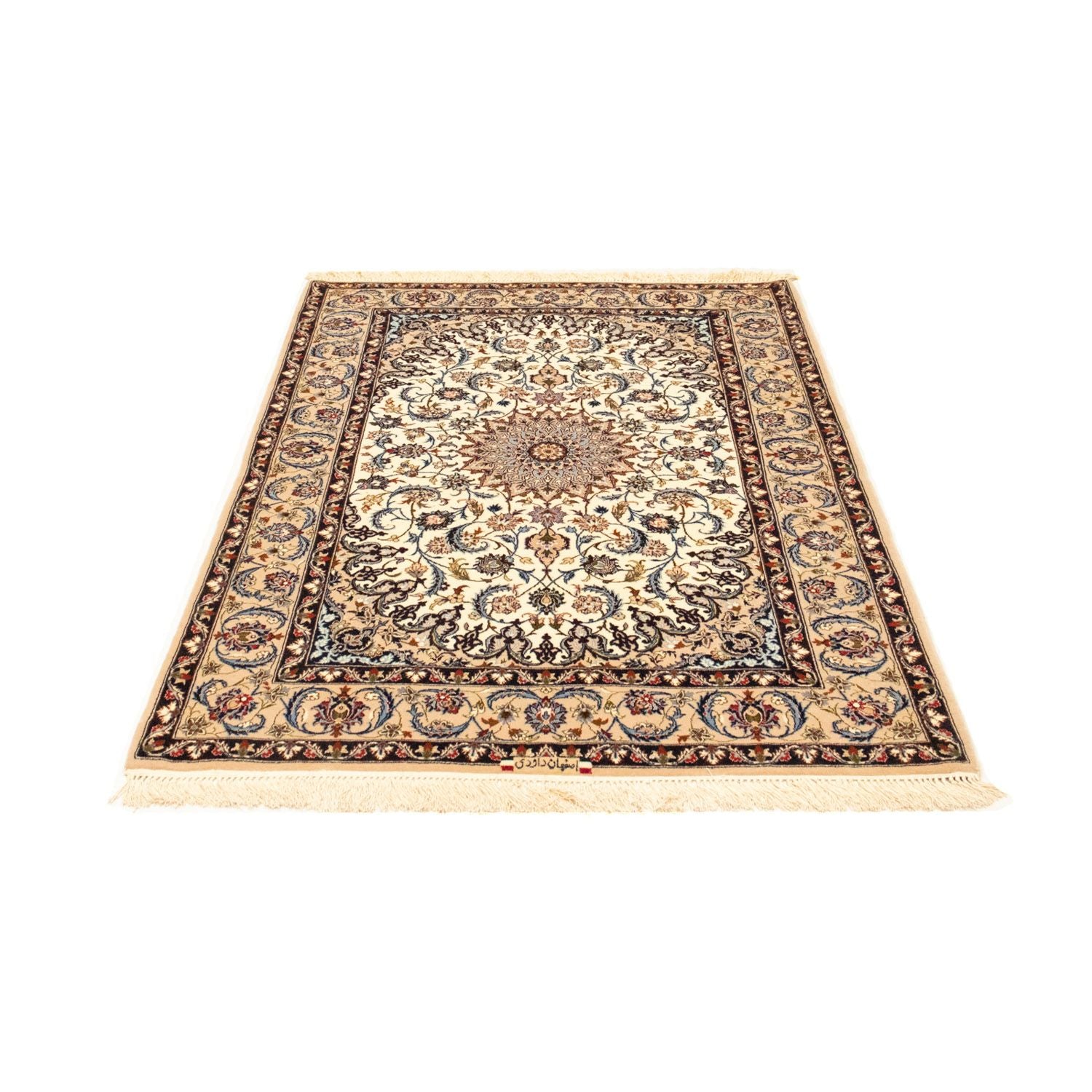 Alfombra Persa - Isfahan - Prima - 160 x 109 cm - beige