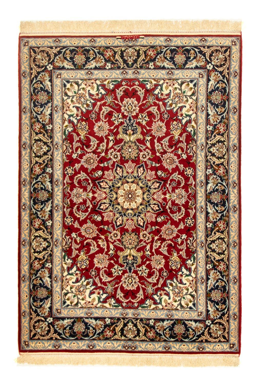 Alfombra Persa - Isfahan - Prima - 162 x 111 cm - rojo