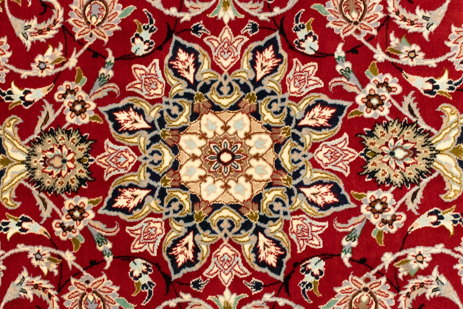 Alfombra Persa - Isfahan - Prima - 162 x 111 cm - rojo