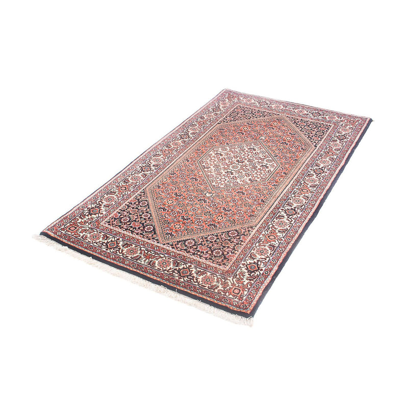 Alfombra persa - Bidjar - 154 x 82 cm - rojo
