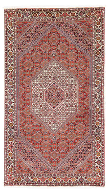 Alfombra persa - Bidjar - 180 x 110 cm - rojo