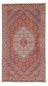 Alfombra persa - Bidjar - 180 x 110 cm - rojo