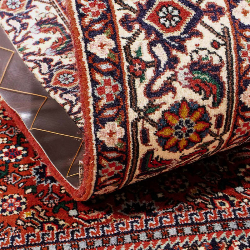 Alfombra persa - Bidjar - 180 x 110 cm - rojo