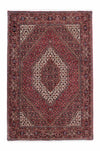 Bidjar Alfombra 136x205cm - Alfombra persa - Rectángulo / Rojo Oscuro / 136 x 205 cm Rectángulo