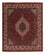 Alfombra persa - Bidjar - 247 x 202 cm - rojo oscuro