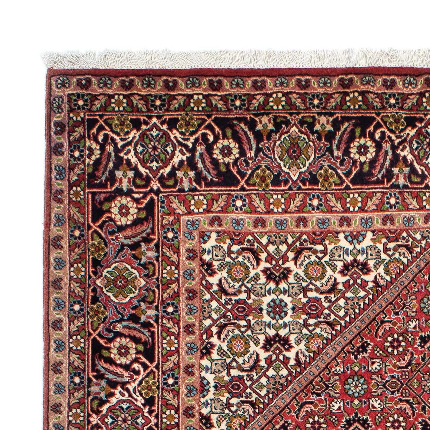 Alfombra persa - Bidjar - 224 x 141 cm - rojo claro