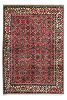 Alfombra persa - Bidjar - 208 x 139 cm - rojo