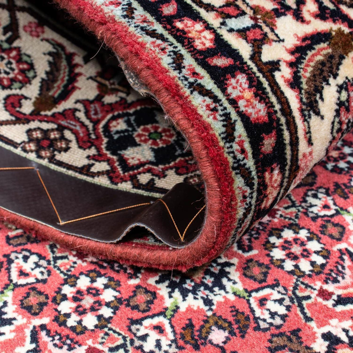 Alfombra persa - Bidjar - 208 x 139 cm - rojo