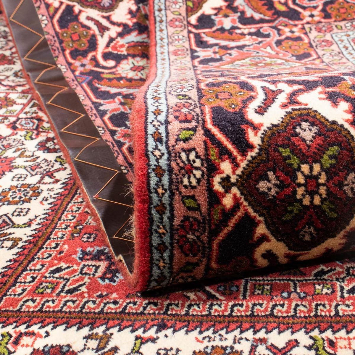 Alfombra persa - Bidjar - 245 x 172 cm - rojo claro