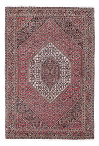 Alfombra persa - Bidjar - 213 x 136 cm - rojo claro