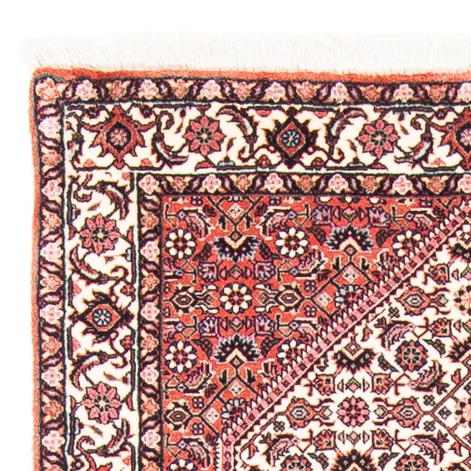 Alfombra persa - Bidjar - 151 x 79 cm - beige