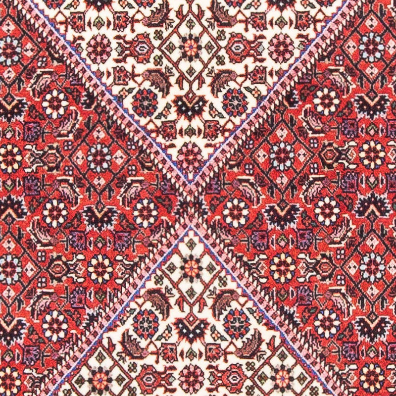 Alfombra persa - Bidjar - 166 x 77 cm - rojo