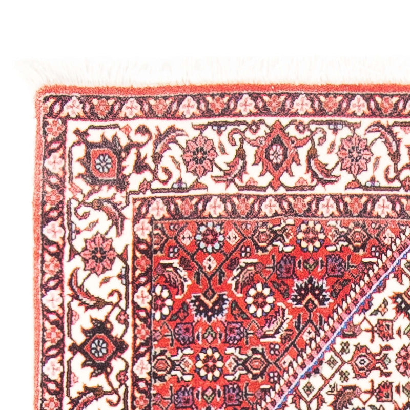 Alfombra persa - Bidjar - 166 x 77 cm - rojo