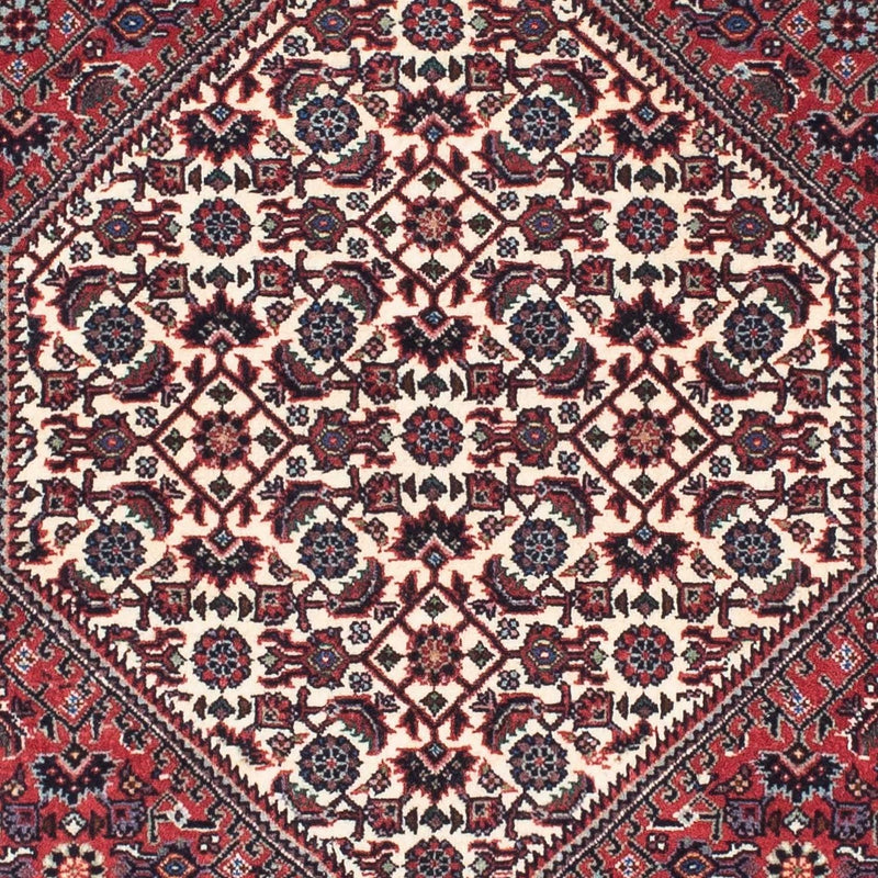 Alfombra de pasillo Alfombra persa - Bidjar - 206 x 75 cm - rojo