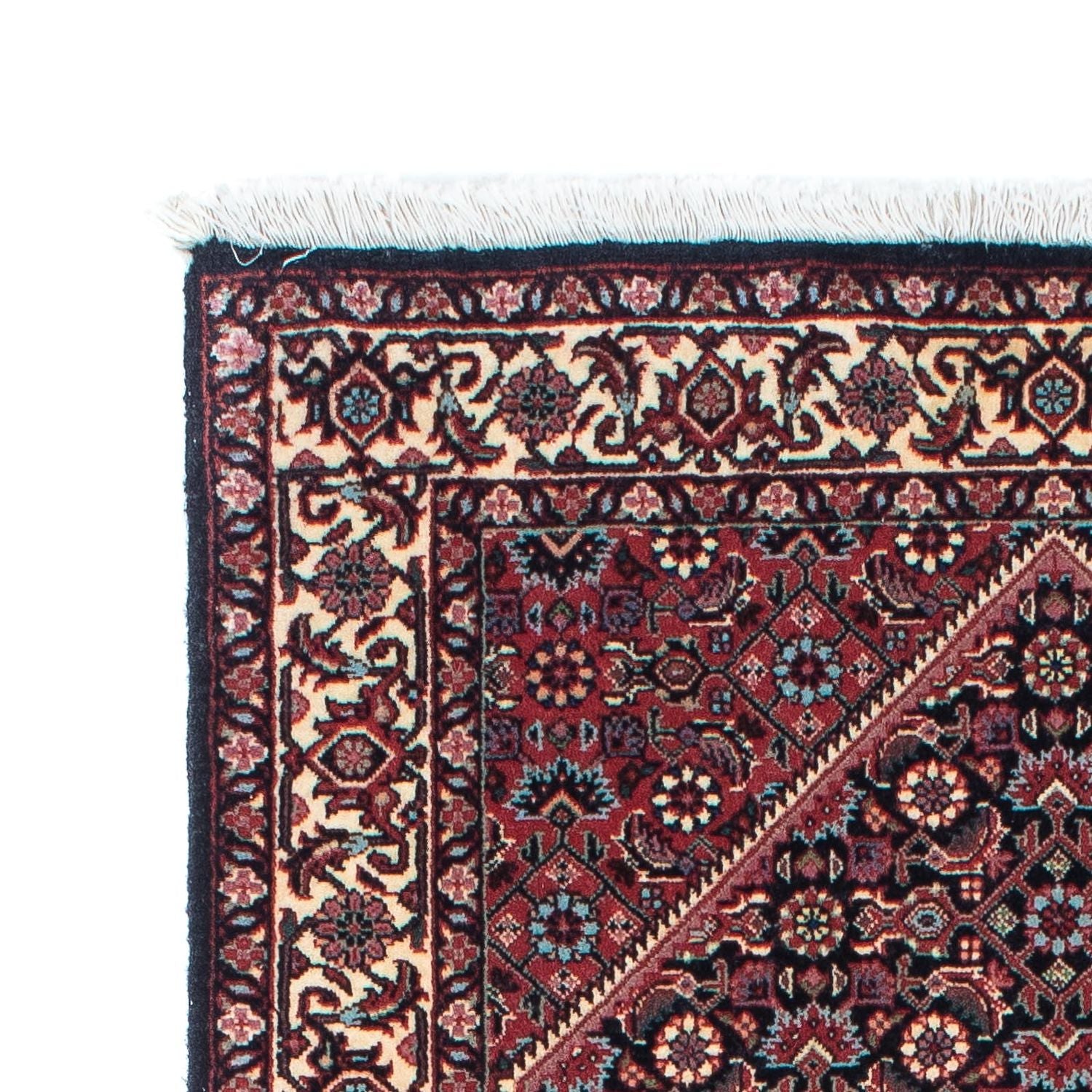 Alfombra de pasillo Alfombra persa - Bidjar - 209 x 72 cm - azul oscuro