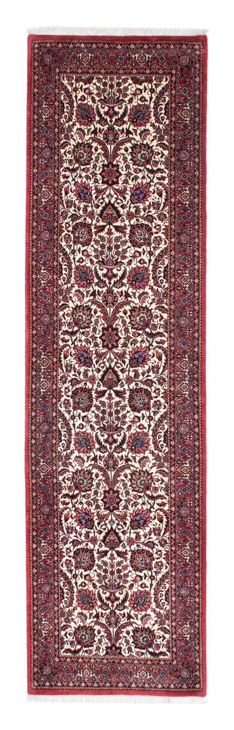 Alfombra de pasillo Alfombra persa - Bidjar - 291 x 80 cm - beige