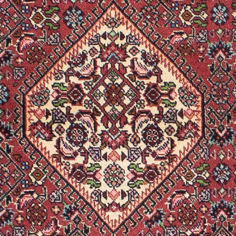 Alfombra de pasillo Alfombra persa - Bidjar - 292 x 81 cm - rojo claro