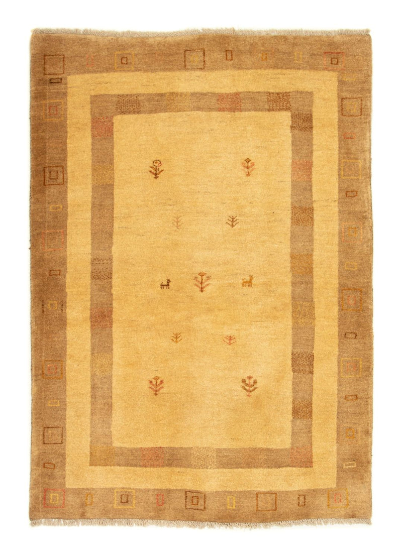 Alfombra Gabbeh - Persa - 174 x 121 cm - oro