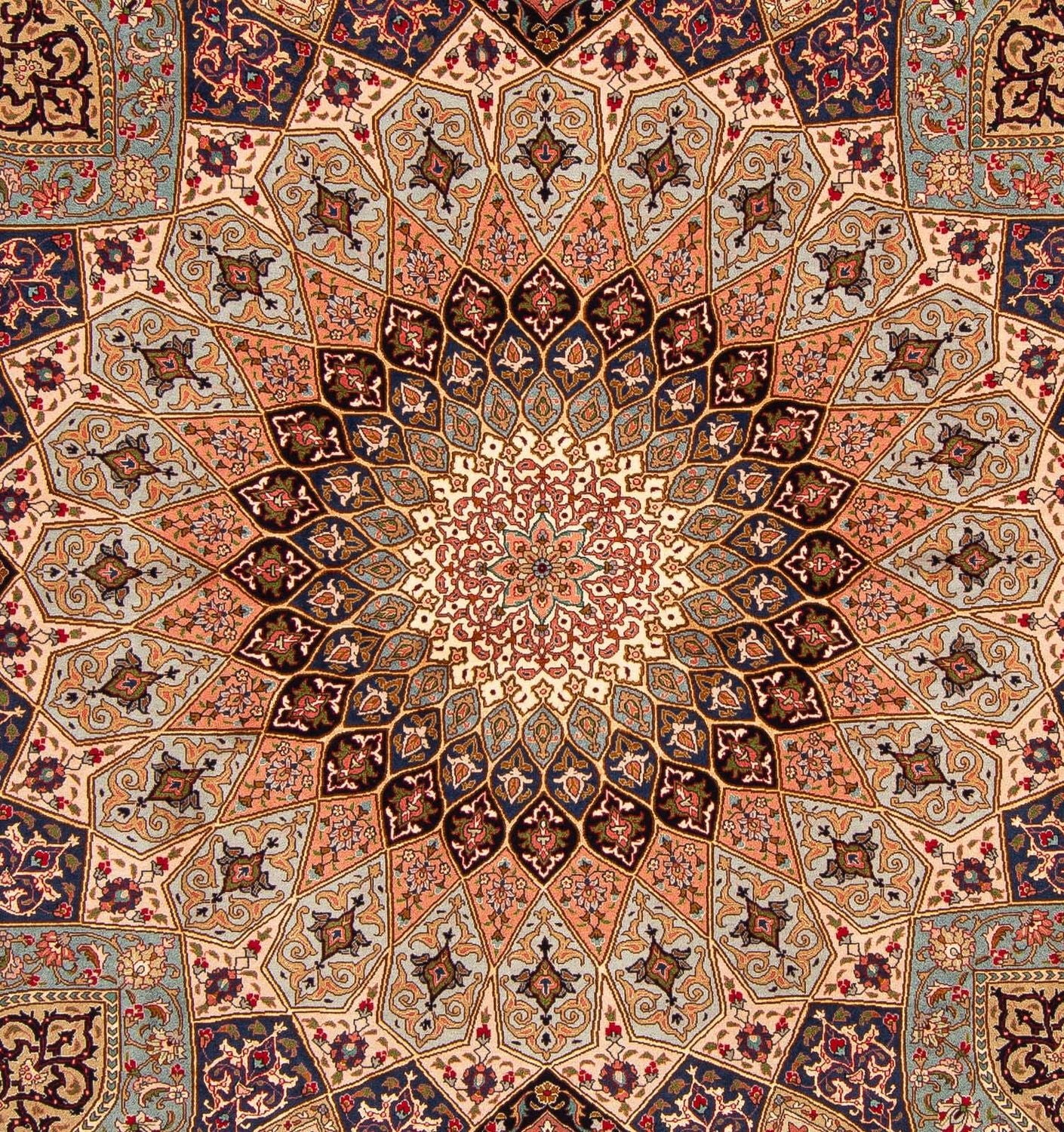 Alfombra Persa - Tabriz - Real - 242 x 205 cm - multicolor