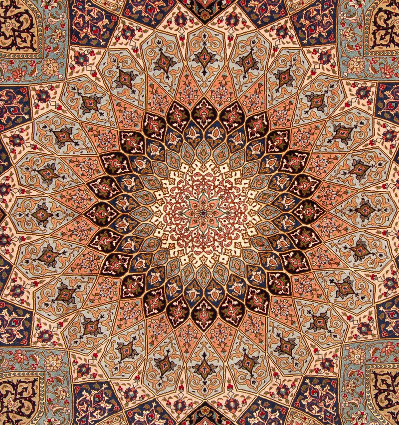 Alfombra Persa - Tabriz - Real - 242 x 205 cm - multicolor