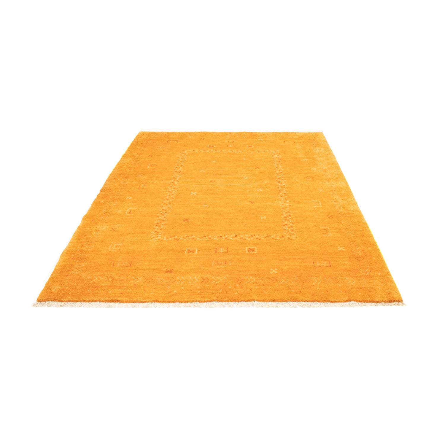 Alfombra Gabbeh - Persa - 224 x 177 cm - oro