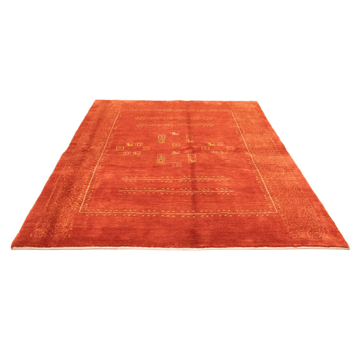 Alfombra Gabbeh - Persa - 228 x 165 cm - rojo