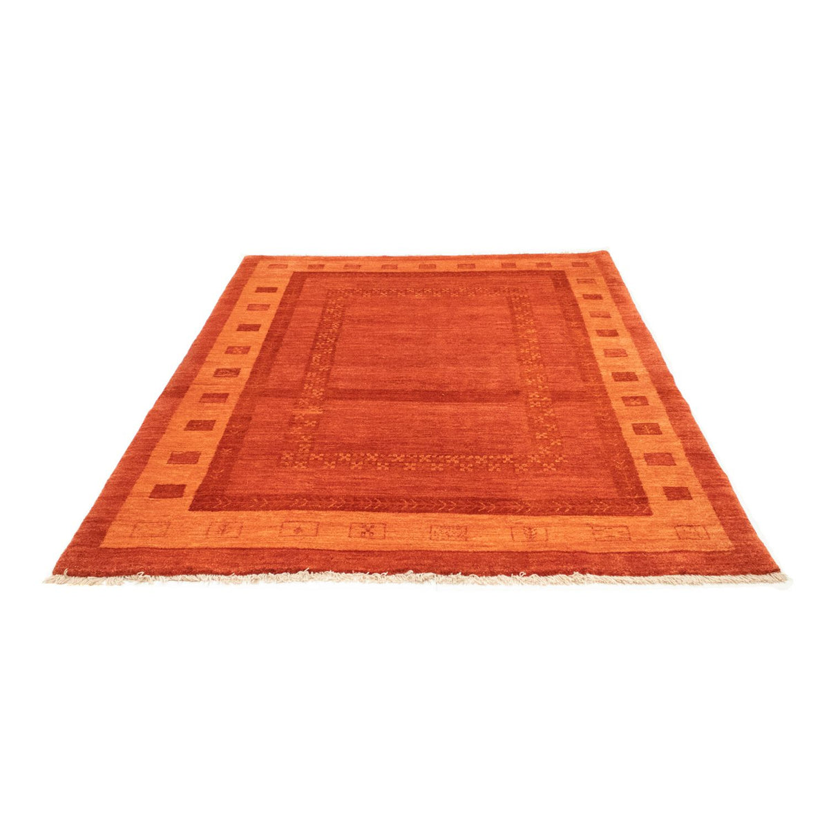 Alfombra Gabbeh - Persa - 224 x 173 cm - rojo