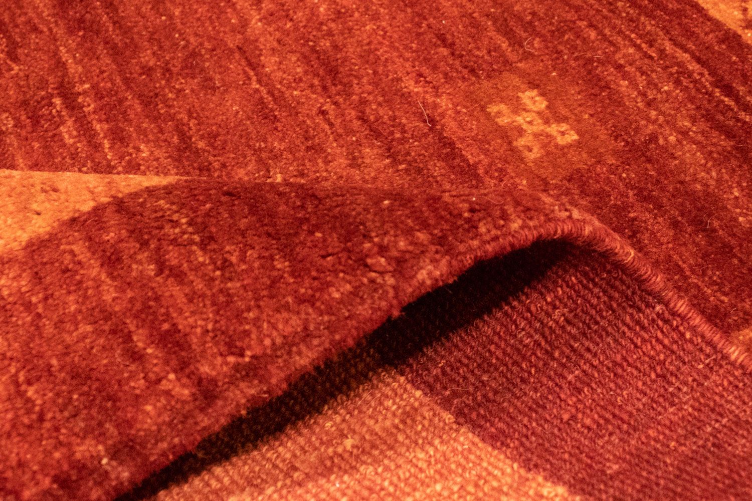 Alfombra Gabbeh - Persa - 230 x 175 cm - rojo