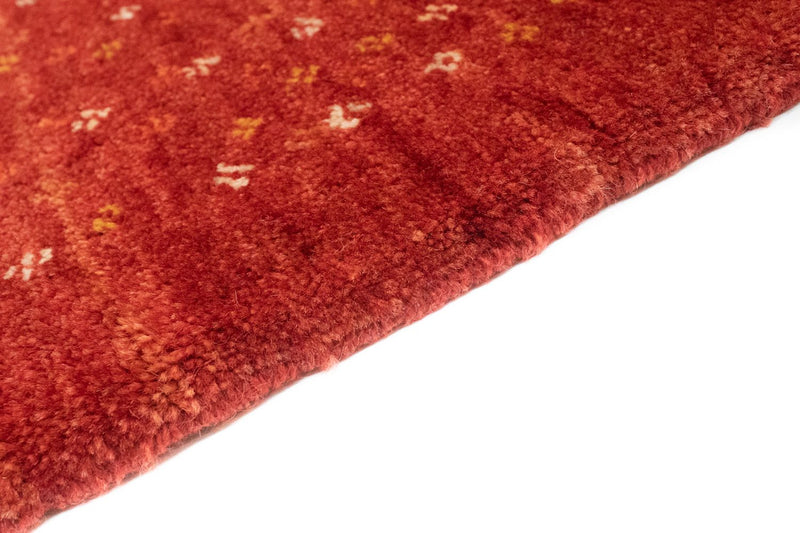 Alfombra Gabbeh - Persa - 174 x 122 cm - rojo