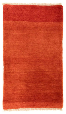Alfombra Gabbeh - Persa - 130 x 75 cm - rojo