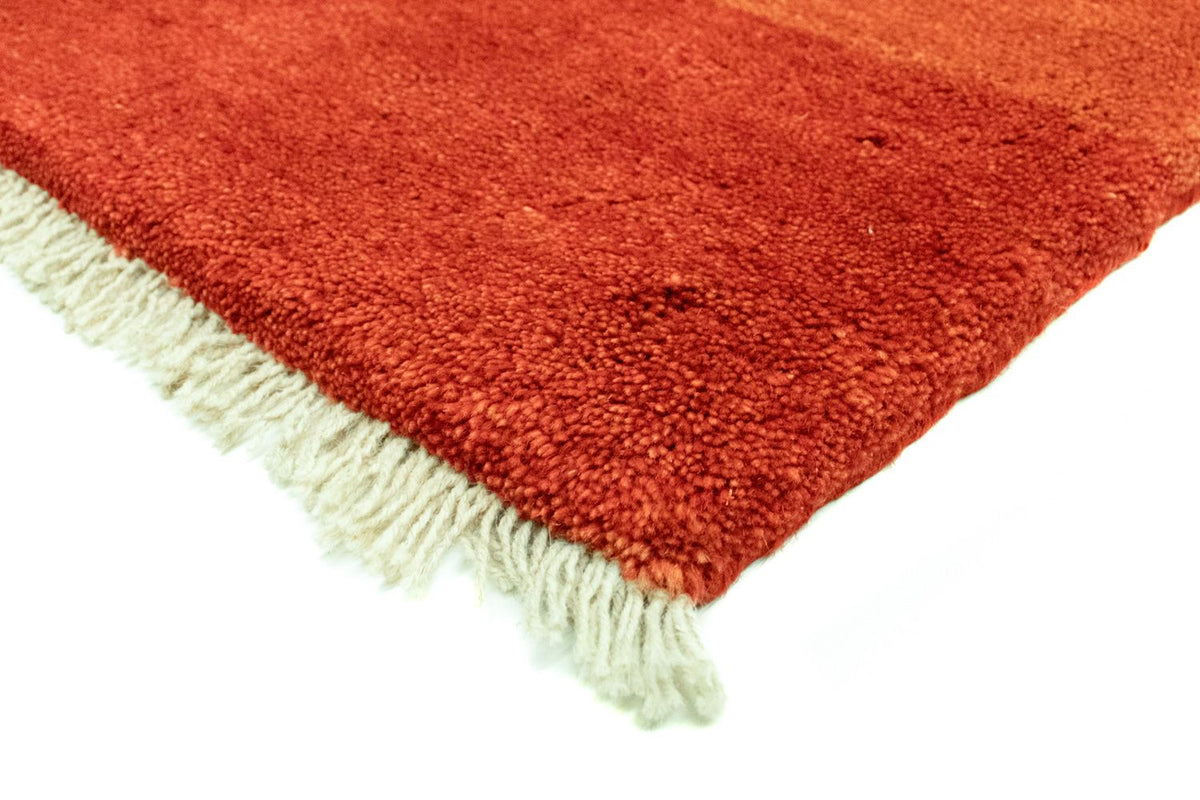 Alfombra Gabbeh - Persa - 130 x 75 cm - rojo