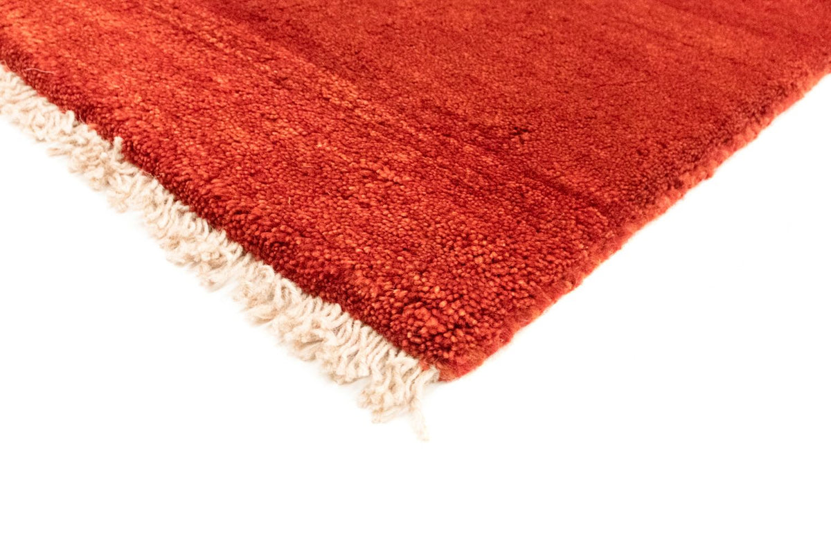 Alfombra Gabbeh - Persa - 141 x 70 cm - rojo