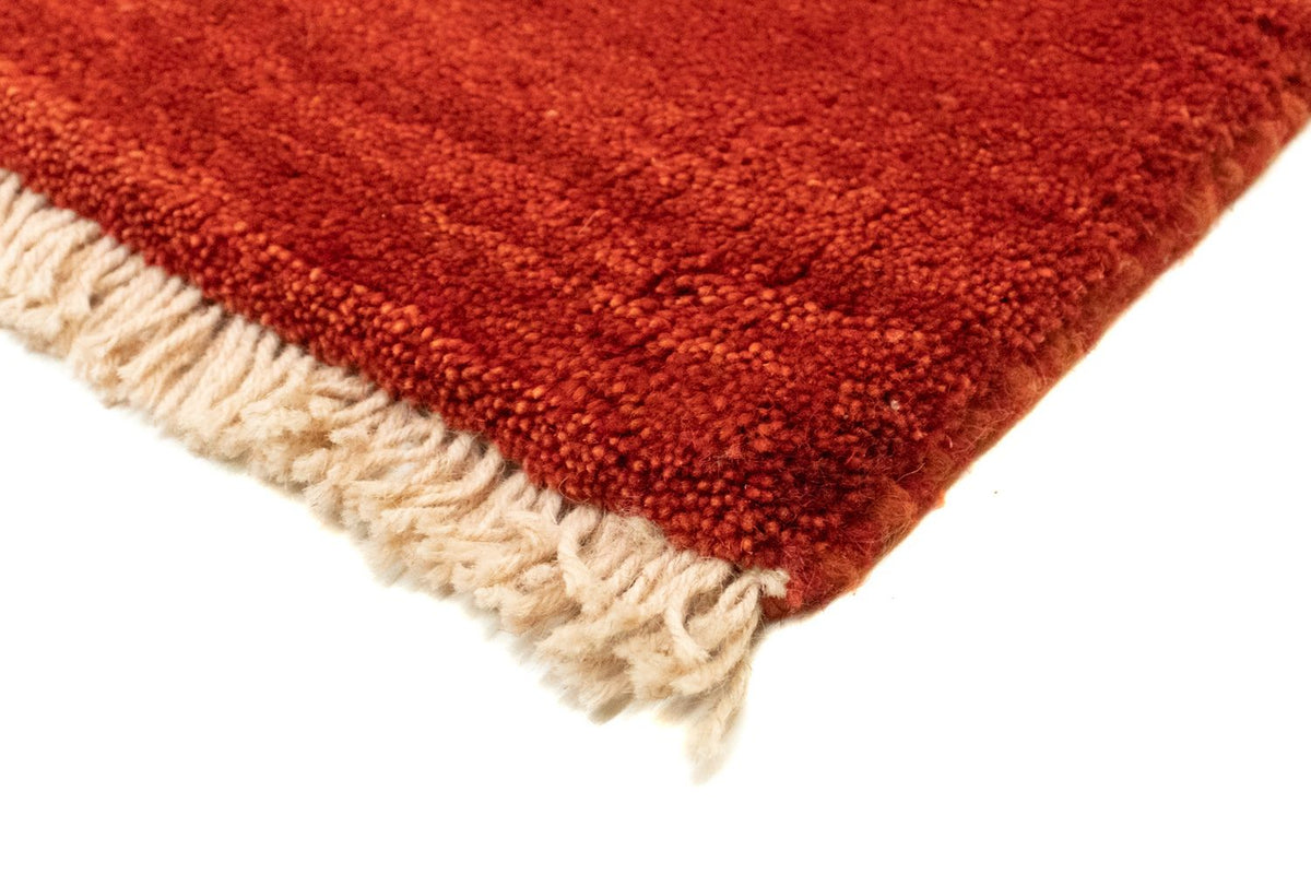 Alfombra Gabbeh - Persa - 126 x 80 cm - rojo