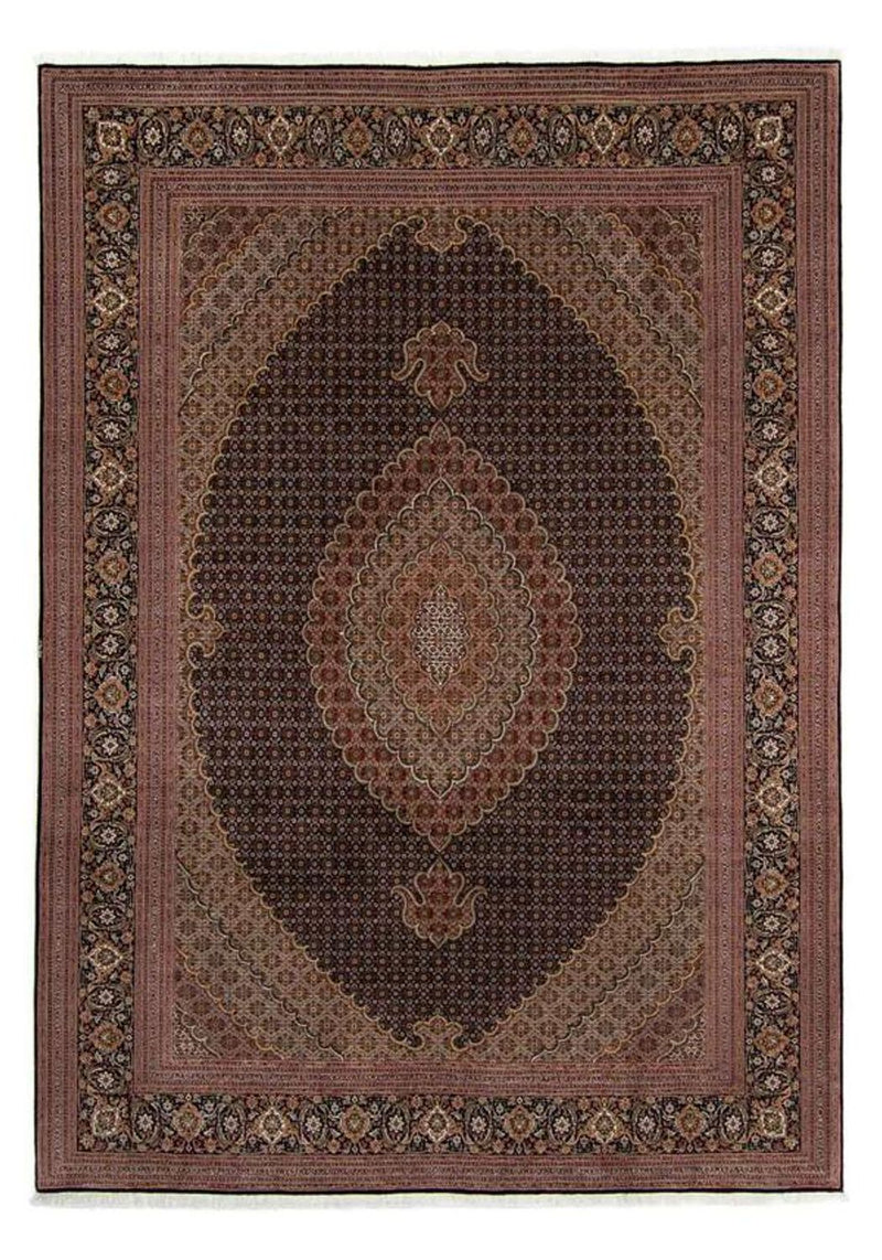 Alfombra persa - Tabriz - 346 x 252 cm - marrón