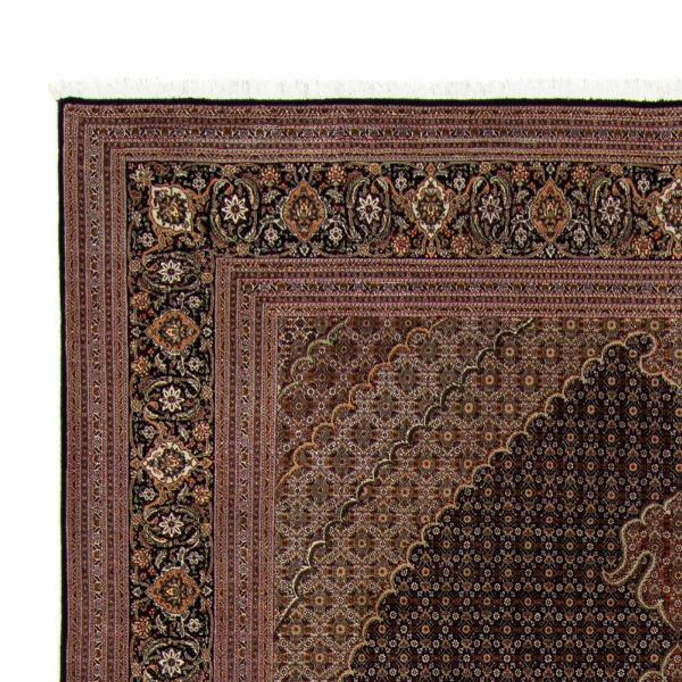 Tabriz Alfombra 346x252cm - Alfombra persa