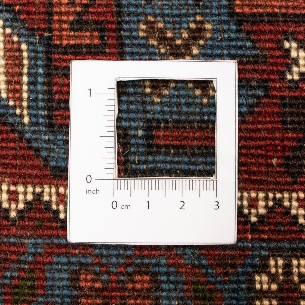 Alfombra persa - Nómada - 200 x 159 cm - rojo