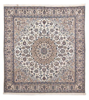 Alfombra Persa - Nain - Real cuadrado  - 210 x 202 cm - beige