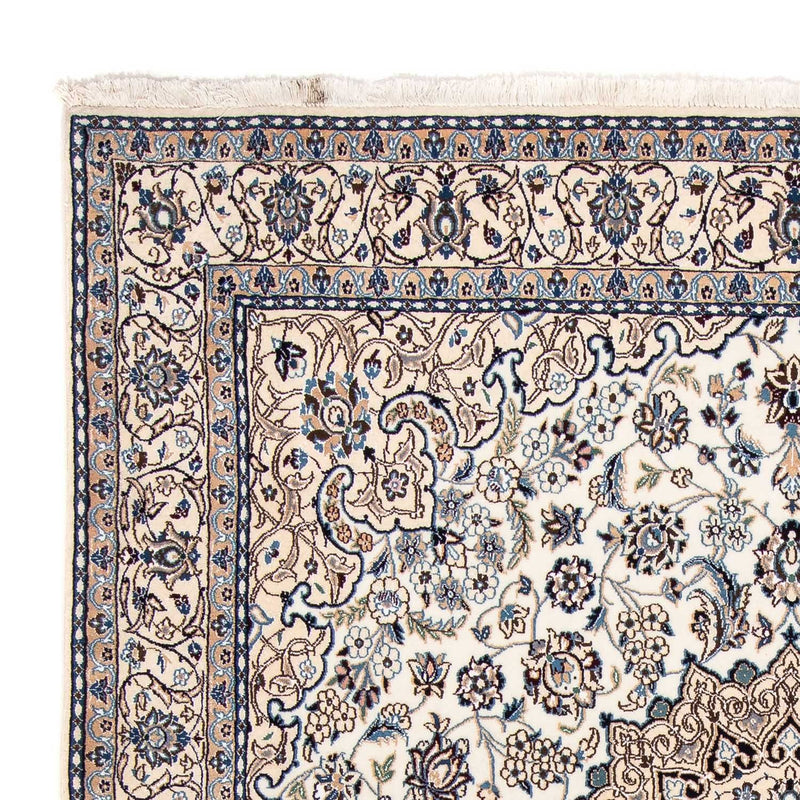 Alfombra Persa - Nain - Real cuadrado  - 210 x 202 cm - beige