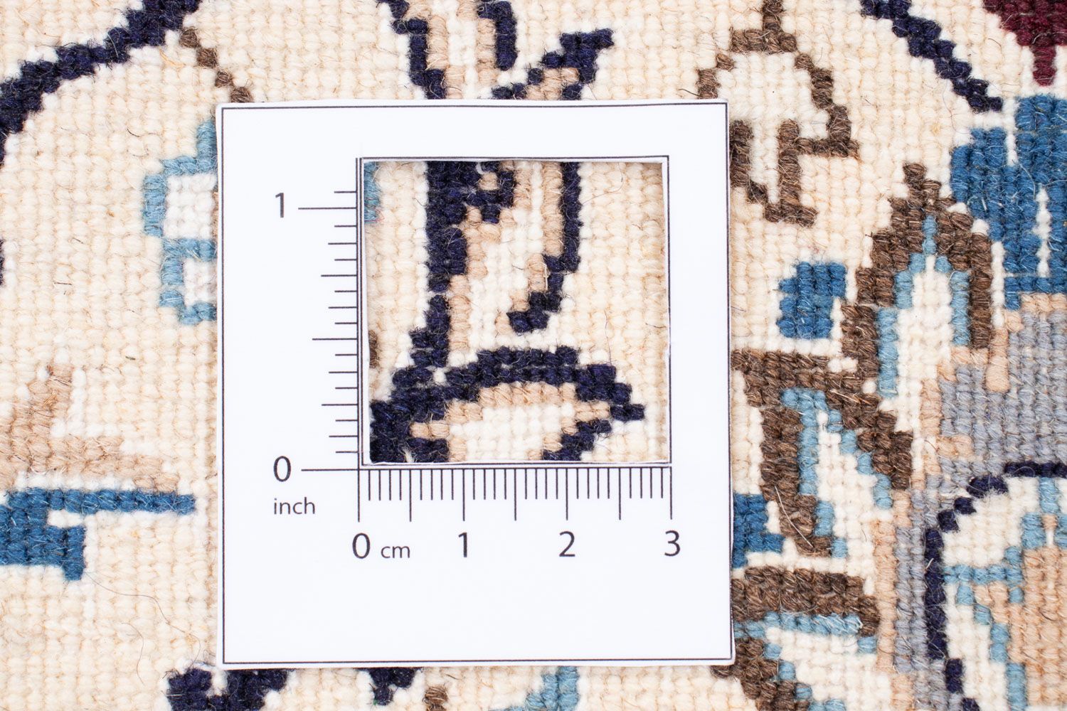 Alfombra Persa - Nain - Real cuadrado  - 210 x 202 cm - beige