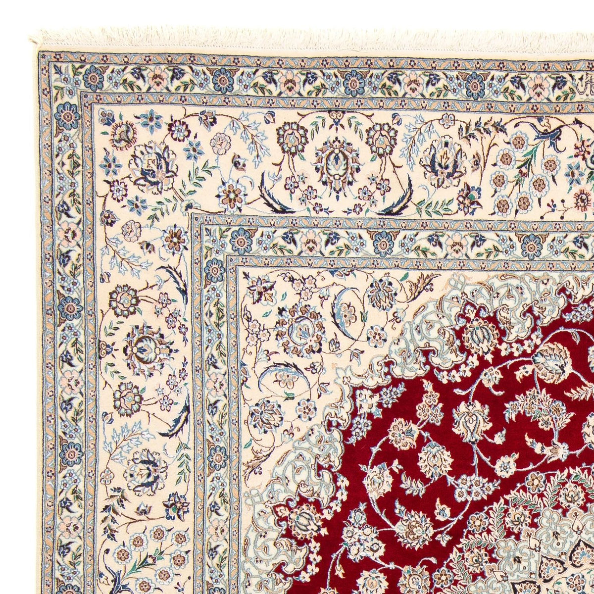 Alfombra Persa - Nain - Prima cuadrado  - 205 x 202 cm - beige