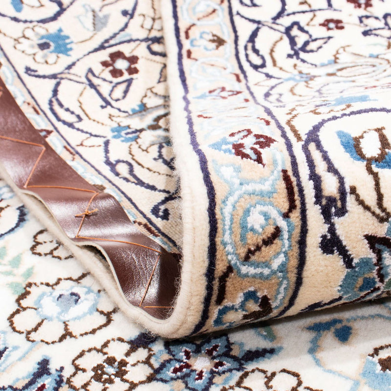 Alfombra Persa - Nain - Real cuadrado  - 205 x 198 cm - beige