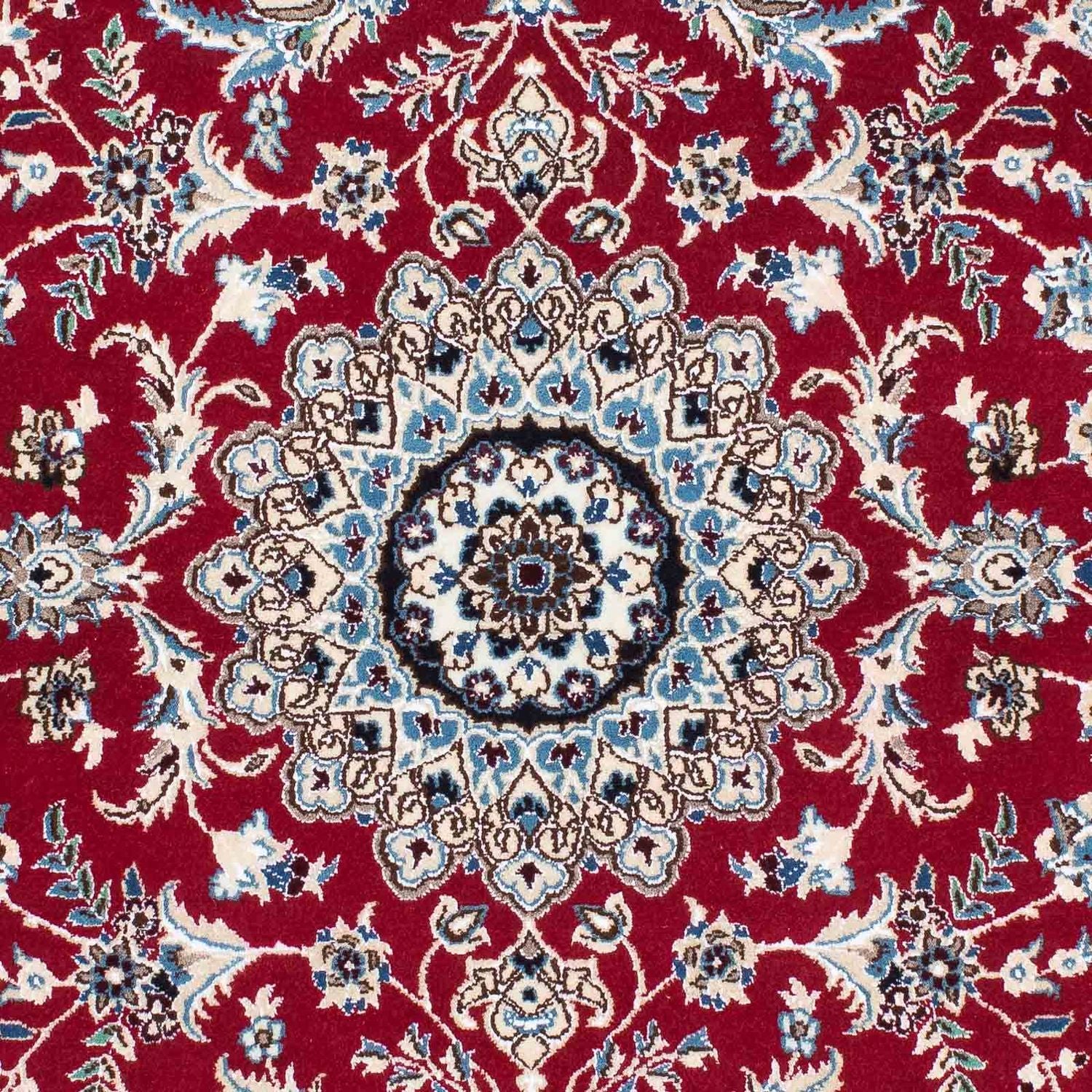 Alfombra Persa - Nain - Real - 173 x 107 cm - rojo