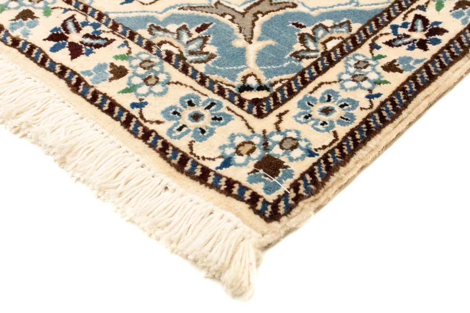 Alfombra Persa - Nain - Real - 132 x 87 cm - beige