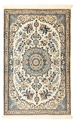 Alfombra Persa - Nain - Real - 130 x 83 cm - beige