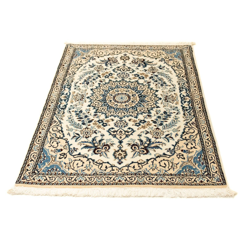 Alfombra Persa - Nain - Real - 130 x 83 cm - beige