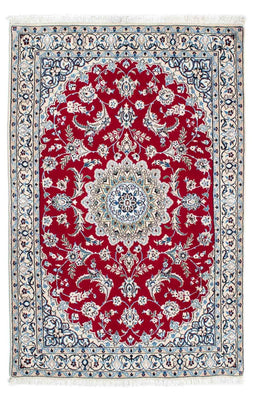 Alfombra Persa - Nain - Real - 170 x 108 cm - rojo